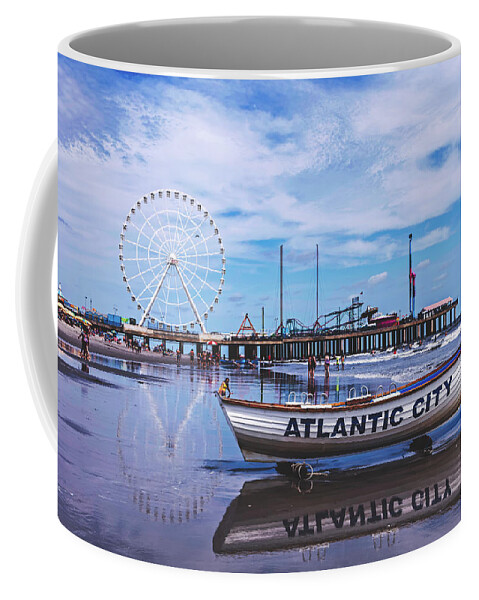 Lifeboat Coffee Mug featuring the photograph Atlantic City #7 by Mountain Dreams