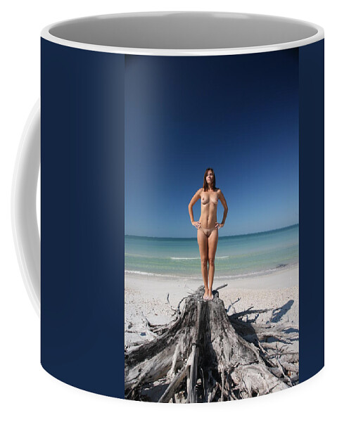 Www.naturesexoticbeauty.com Coffee Mug featuring the photograph Beach Girl #6 by Lucky Cole
