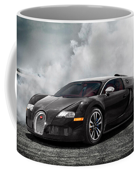 Bugatti Veyron Coffee Mug featuring the photograph Bugatti Veyron #6 by Jackie Russo