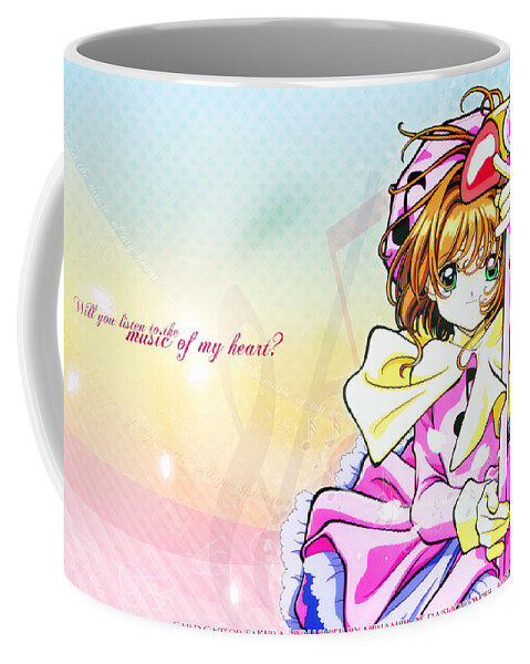 Cardcaptor Sakura Coffee Mug featuring the digital art Cardcaptor Sakura #6 by Super Lovely