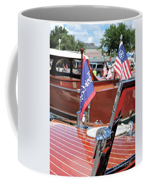 Chris Craft Coffee Mug featuring the photograph Chris Craft Runabout #6 by Neil Zimmerman