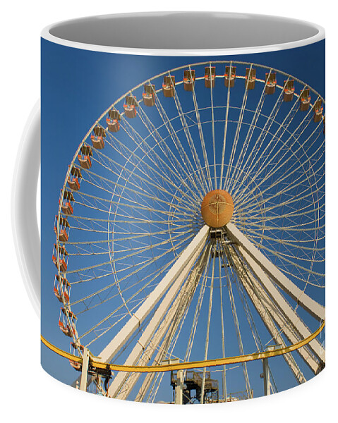 Fun Coffee Mug featuring the photograph Ferris Wheel #6 by Anthony Totah