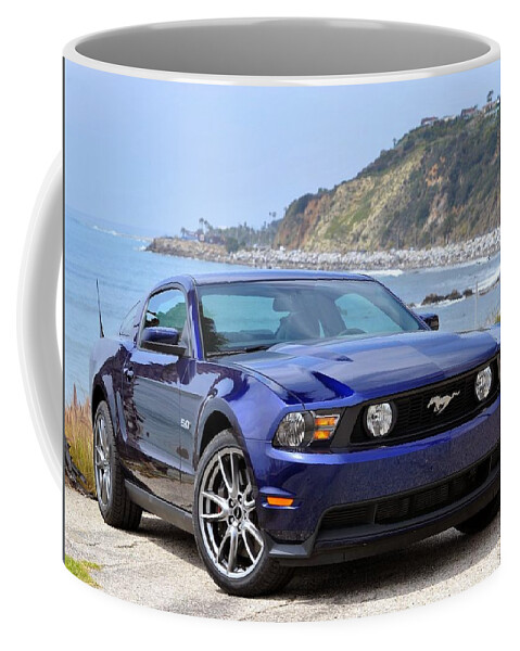 Ford Mustang Coffee Mug featuring the photograph Ford Mustang #6 by Jackie Russo