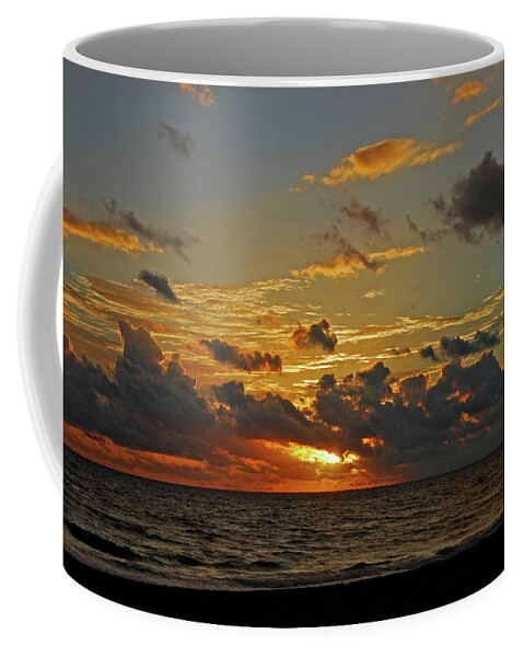 Sunrise Coffee Mug featuring the photograph 6- Juno Beach by Joseph Keane