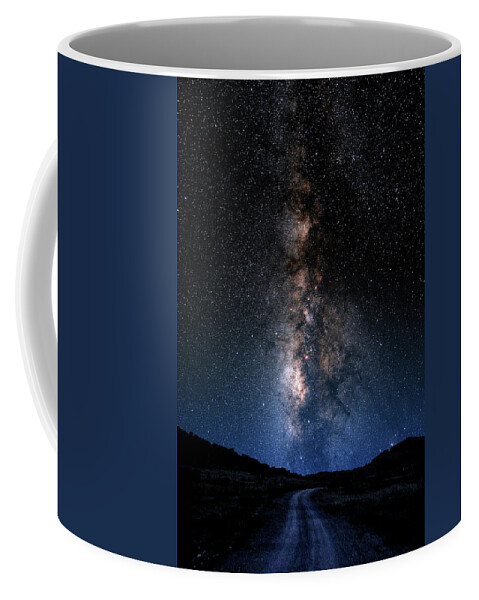Astronomy Coffee Mug featuring the photograph Milky Way by Larry Landolfi