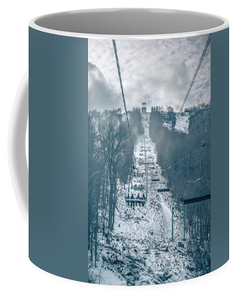 Mountain Coffee Mug featuring the photograph Scenic Views Around Sugar Mountain Ski Resort In North Carolina #6 by Alex Grichenko
