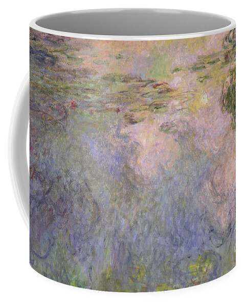Monet Coffee Mug featuring the painting The Waterlily Pond by Claude Monet