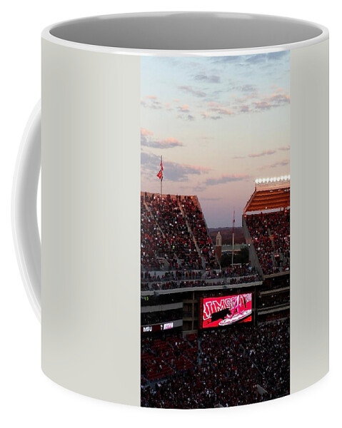 Gameday Coffee Mug featuring the photograph Upperdeck Panorama by Kenny Glover