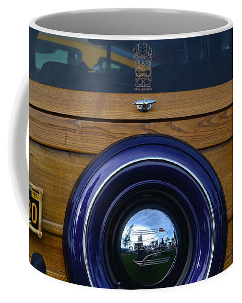  Coffee Mug featuring the photograph Woodie by Dean Ferreira