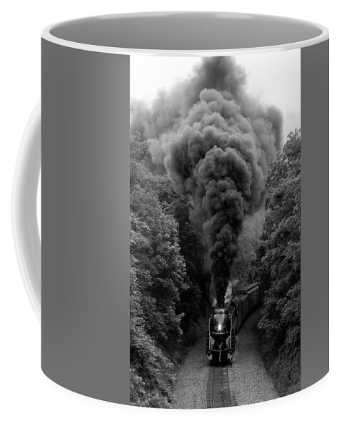 Fiery Road Coffee Mug featuring the photograph 611 at Fiery Road Overpass by Art Cole