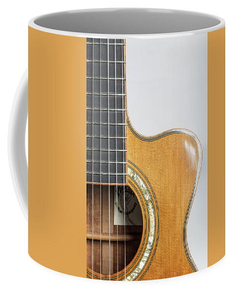 Phoenix Nylon Om Guitar Coffee Mug featuring the photograph 611.1834 Phoenix Nylon OM In Color #6111834 by M K Miller