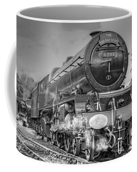 Steam Coffee Mug featuring the photograph 6201 Princess Elizabeth at Swanwick by David Birchall