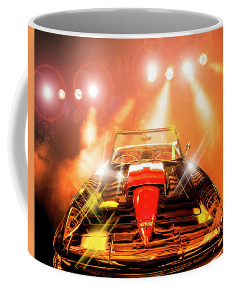 64 Corvette Coffee Mug featuring the photograph 64 Vette by Scott Cordell