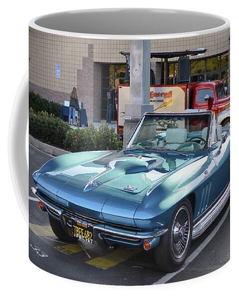 Chevy Coffee Mug featuring the photograph 66 B B Roadster by Bill Dutting