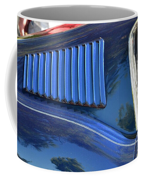  Coffee Mug featuring the photograph 67-68 Mustang Fastback Detail by Dean Ferreira