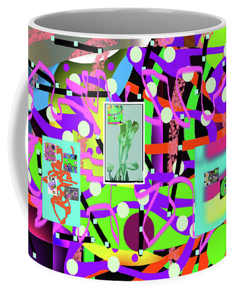 Walter Paul Bebirian Coffee Mug featuring the digital art 7-4-2015cabcdefghijklmnopqrt by Walter Paul Bebirian