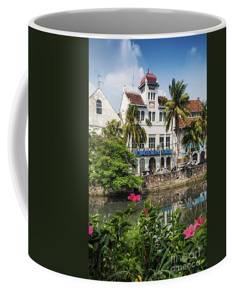 Architecture Coffee Mug featuring the photograph Dutch Colonial Buildings In Old Town Of Jakarta Indonesia #7 by JM Travel Photography