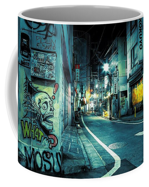 Graffiti Coffee Mug featuring the photograph Graffiti #7 by Jackie Russo