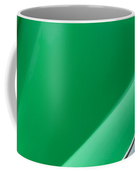 Green Coffee Mug featuring the digital art Green #7 by Super Lovely