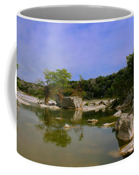 James Smullins Coffee Mug featuring the photograph Pedernales falls #8 by James Smullins