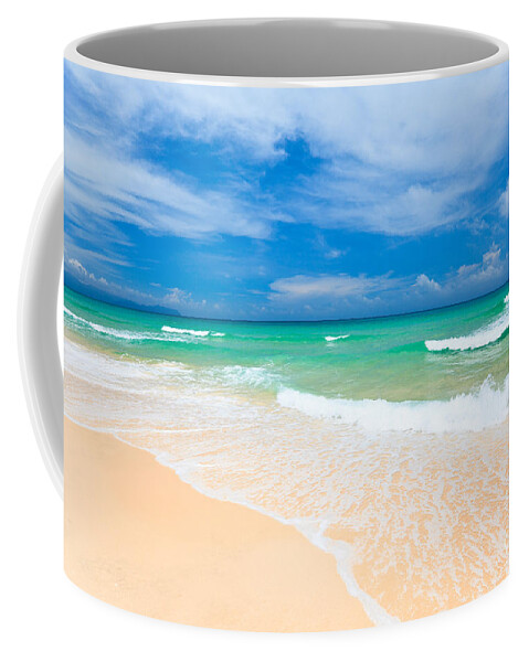 Background Coffee Mug featuring the photograph Sandy beach #7 by MotHaiBaPhoto Prints