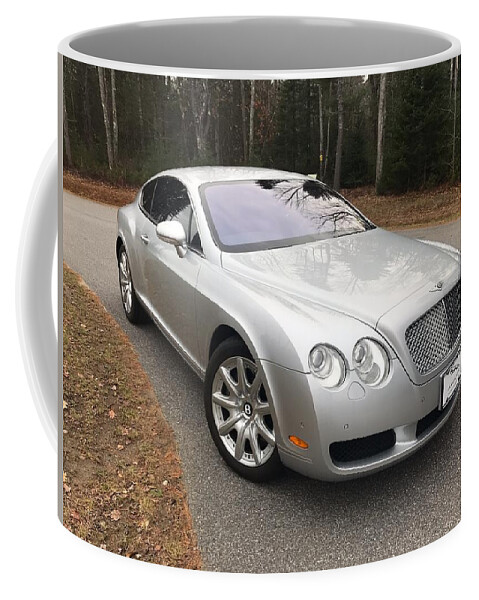 Bentley Continental Gt Coffee Mug featuring the photograph Bentley Continental GT #8 by Mariel Mcmeeking