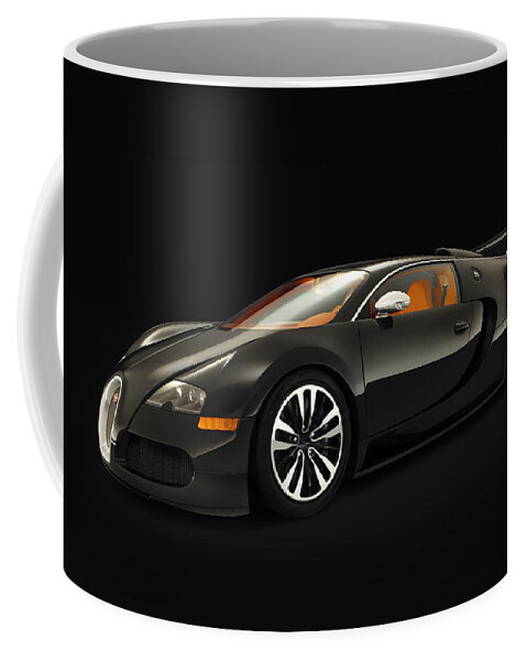 Bugatti Veyron Coffee Mug featuring the photograph Bugatti Veyron #8 by Mariel Mcmeeking