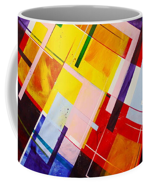 Colors Coffee Mug featuring the digital art Colors #8 by Maye Loeser