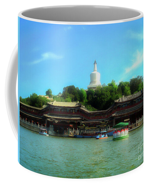 China Coffee Mug featuring the photograph Discovering China #9 by Marisol VB
