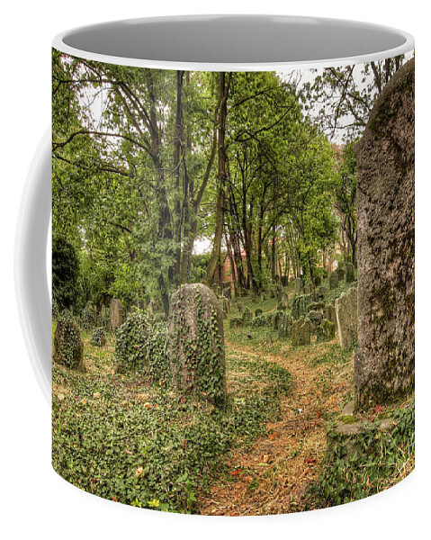 Czech Coffee Mug featuring the photograph Old Jewish Cemetery #8 by Michal Boubin
