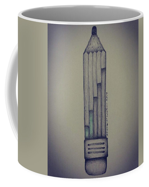 Sketch Coffee Mug featuring the photograph #sketch #doodle #draw #art #8 by Lee Lee Luv