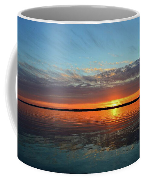 Abstract Coffee Mug featuring the photograph 8.57 PM June 8-2017 #857 by Lyle Crump