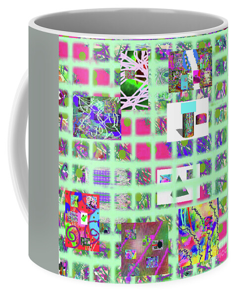 Walter Paul Bebirian Coffee Mug featuring the digital art 9-3-2015fabcdefghijklmnopqrtuvwxyzabcdefg by Walter Paul Bebirian