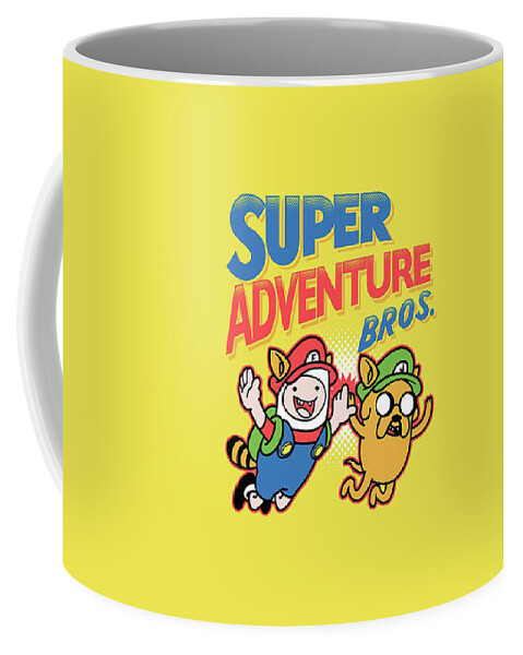 Adventure Time Coffee Mug featuring the digital art Adventure Time #9 by Super Lovely