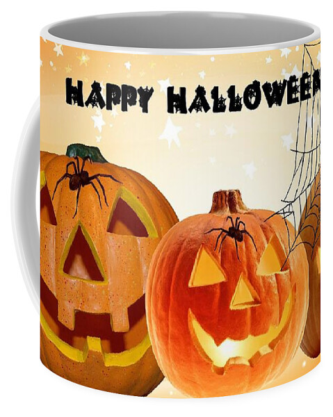 Halloween Coffee Mug featuring the digital art Halloween #9 by Super Lovely
