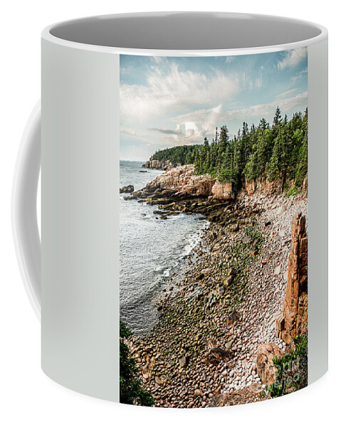 Acadia National Park Coffee Mug featuring the photograph A Beautiful View by Susan Garver