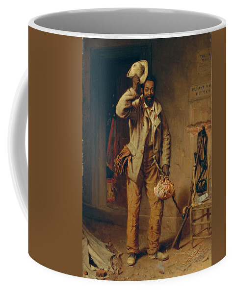 Thomas Waterman Wood Coffee Mug featuring the painting A Bit of War History. The Contraband by Thomas Waterman Woodd