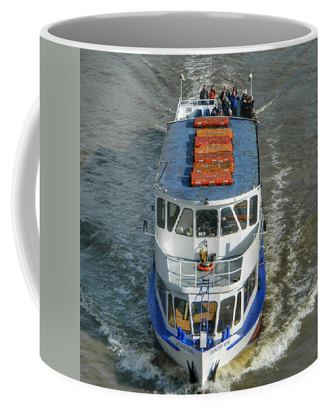 London Coffee Mug featuring the photograph A boat ride by Joshua Miranda