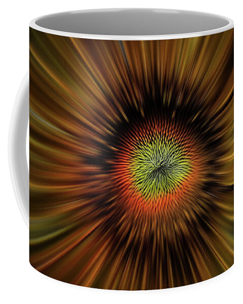 Sunflower Coffee Mug featuring the photograph A Burst Of Sunshine by DiDesigns Graphics