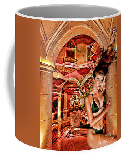Pretty Girl Coffee Mug featuring the photograph A Callipygian Figure by Blake Richards