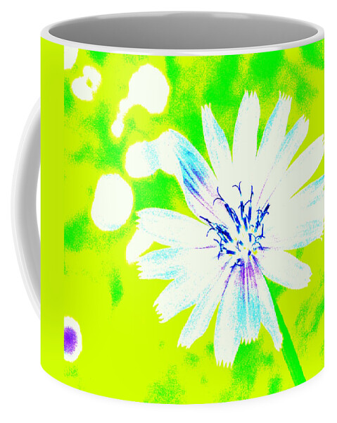 Floral Coffee Mug featuring the photograph A Daisy a Day by Julie Lueders 
