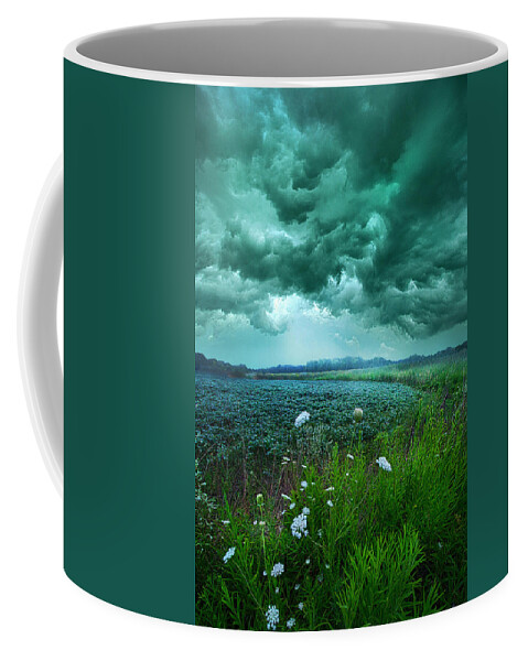 Storm Coffee Mug featuring the photograph A Dark Day by Phil Koch
