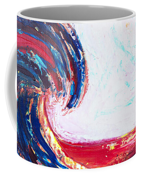 Vibrant Coffee Mug featuring the painting Water Color by JoAnn DePolo