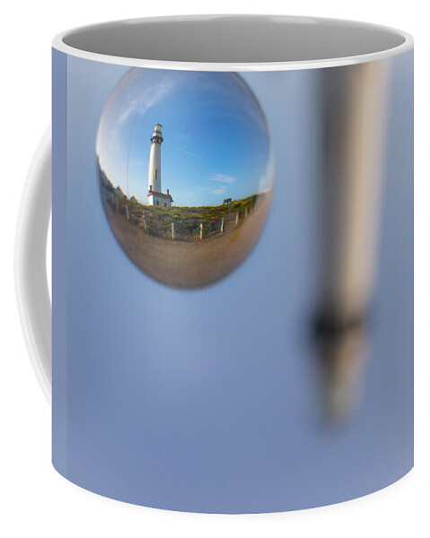 Orb Coffee Mug featuring the photograph A drop of Pigeon by Lora Lee Chapman