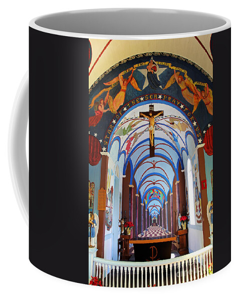 Church Coffee Mug featuring the photograph A Father's Masterpiece by Jennifer Robin