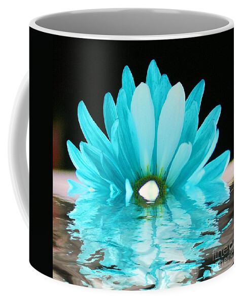 Flower Coffee Mug featuring the photograph A Float by Julie Lueders 