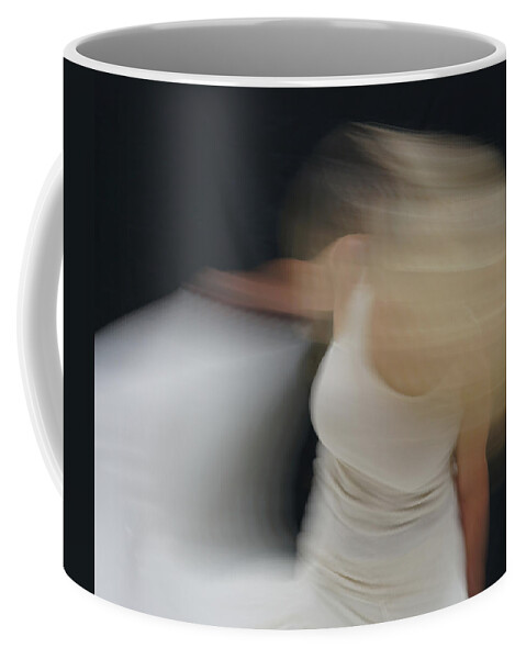 Dance Coffee Mug featuring the photograph A Dance in White #1208 by Raymond Magnani