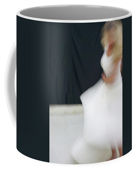 Dance Coffee Mug featuring the photograph A Dance in White #1212 by Raymond Magnani
