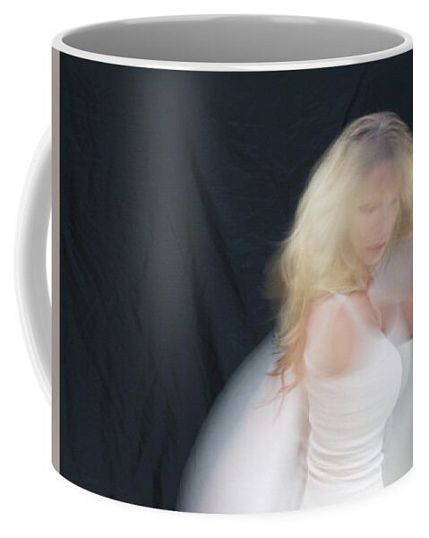 Dance Coffee Mug featuring the photograph A Dance in White #1267 by Raymond Magnani