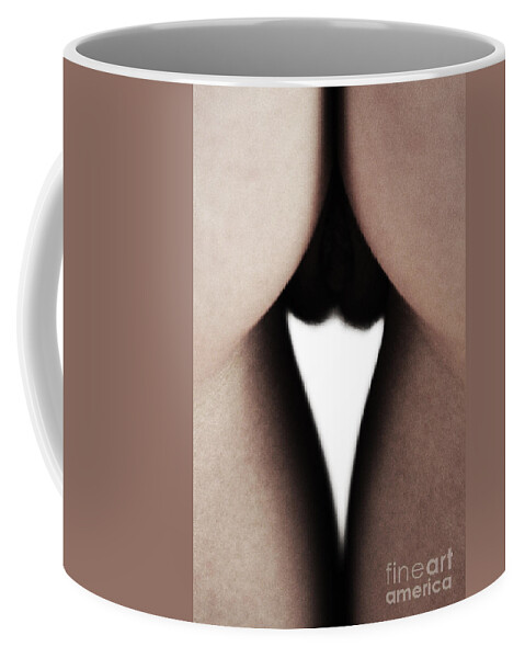 Artistic Coffee Mug featuring the photograph A haunted passage by Robert WK Clark